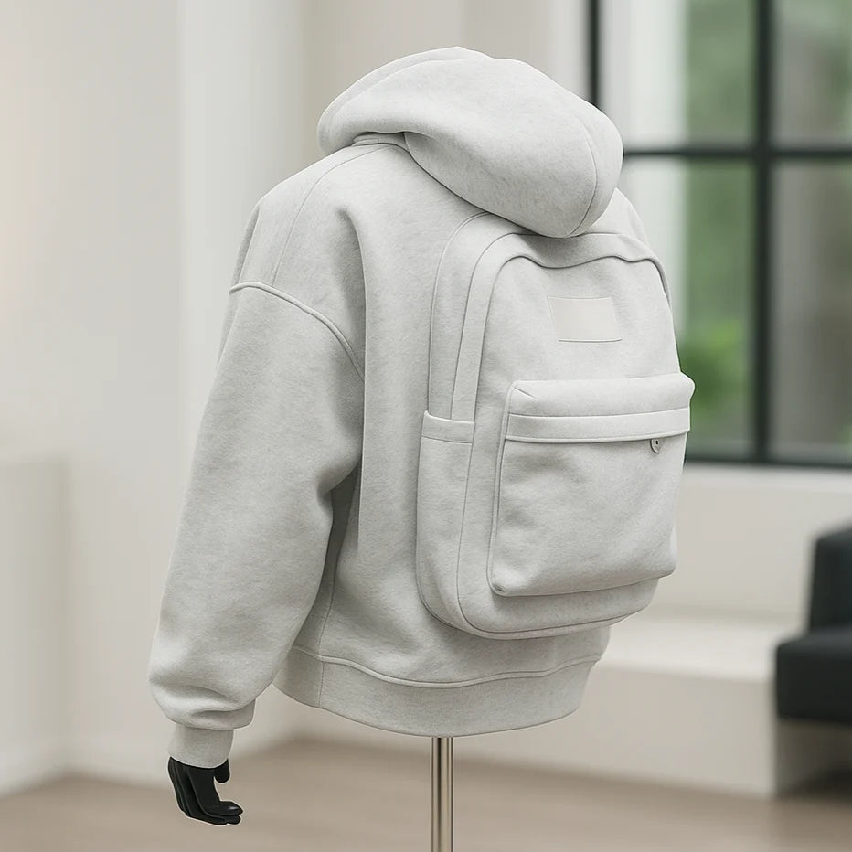 Global Travel Backpack Hoodie