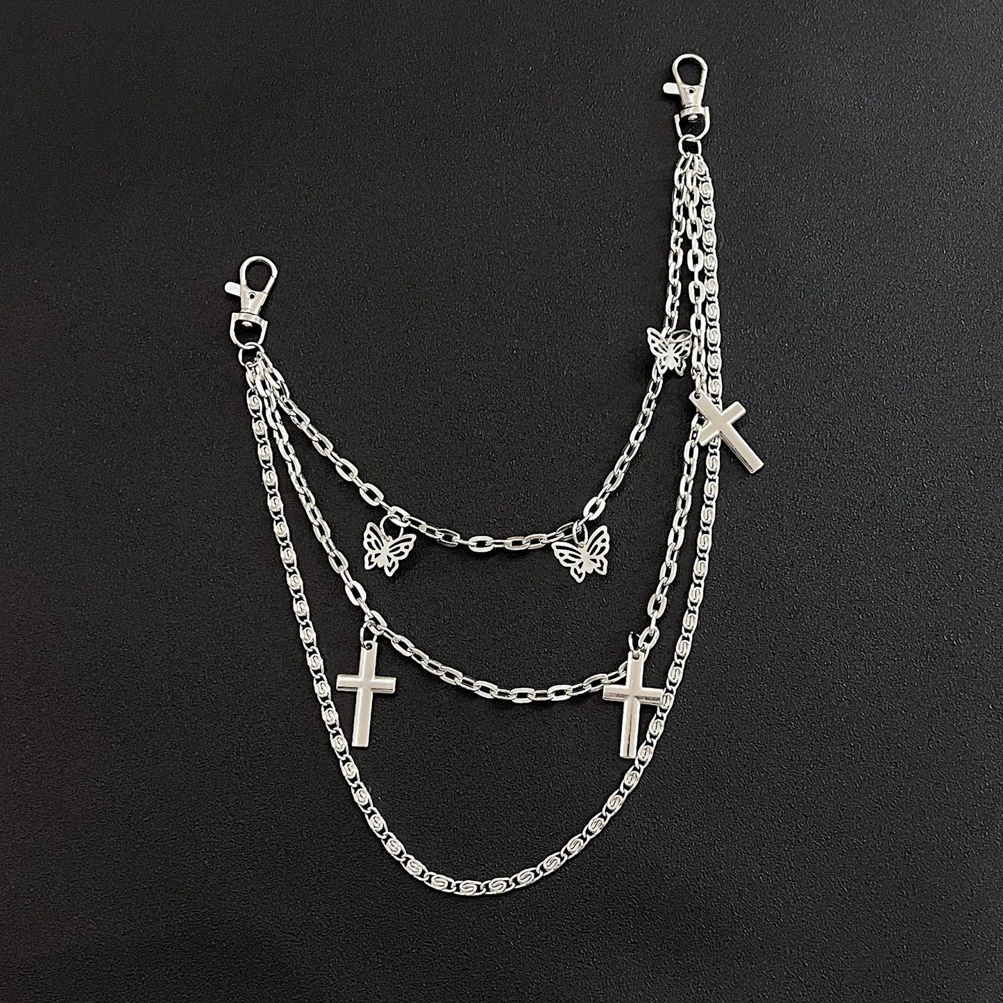 Fashion Butterfly Jeans Waist Chain