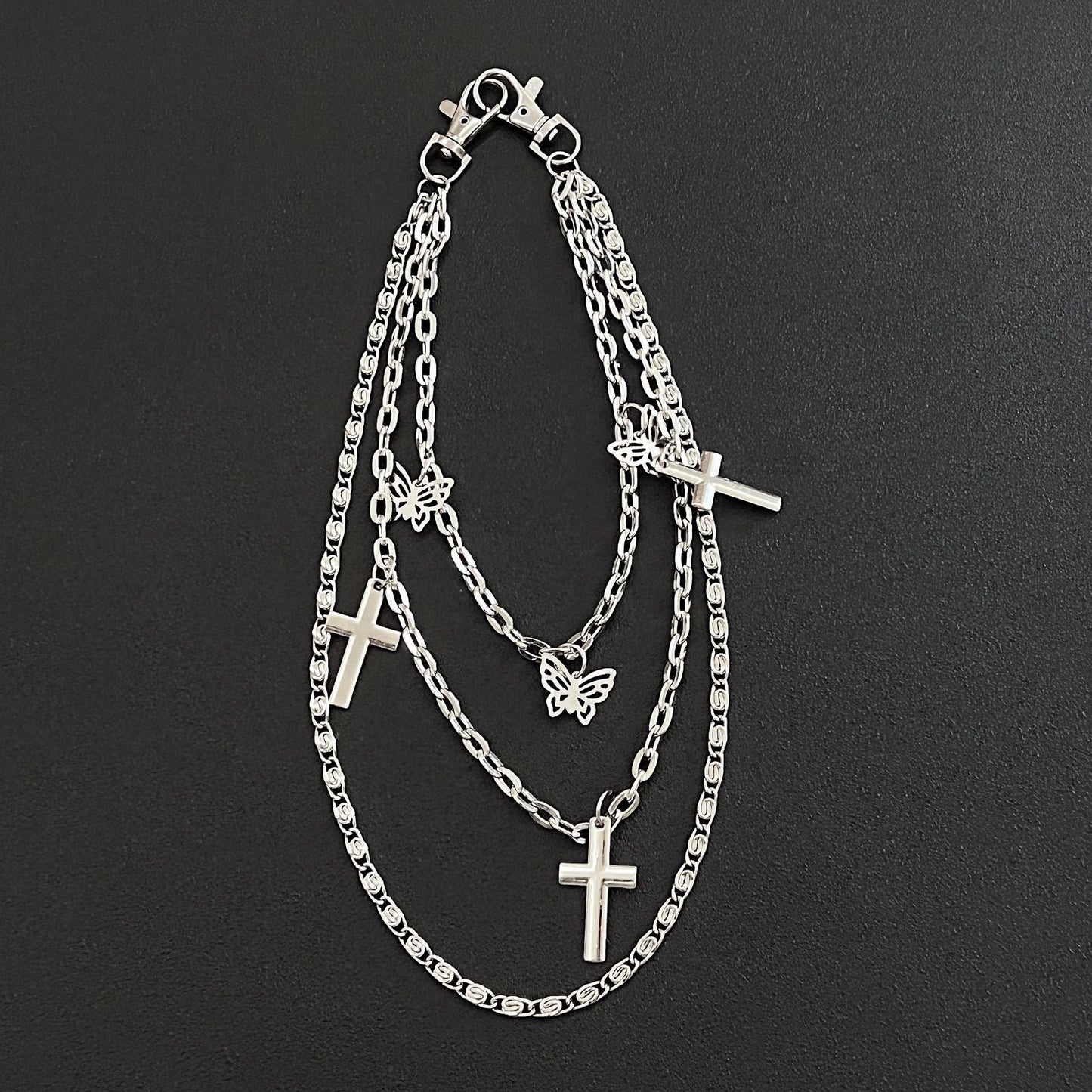 Fashion Butterfly Jeans Waist Chain