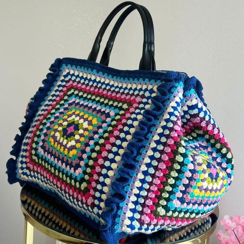 Bohemian Crochet Tote