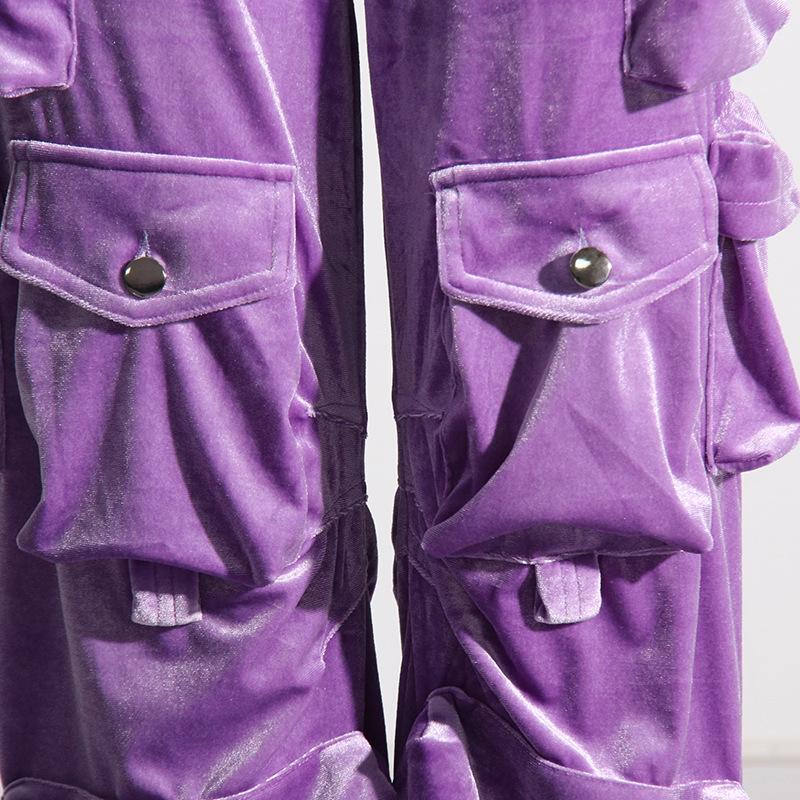 Velvet Cargo Pants