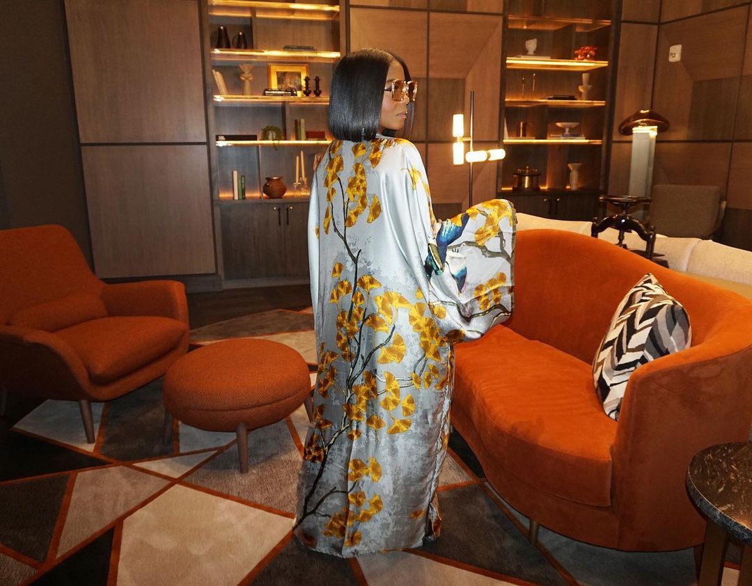 Golden Ginkgo Kimono