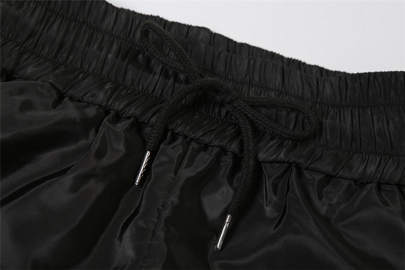 High Waist Hip Pleated Pants