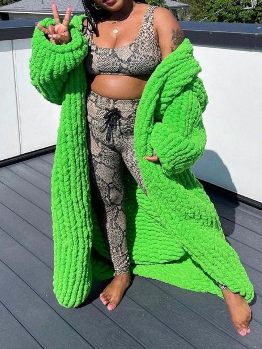 The Oversized Knit Cardigan