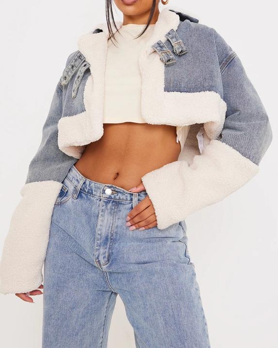 Cropped Denim Jacket