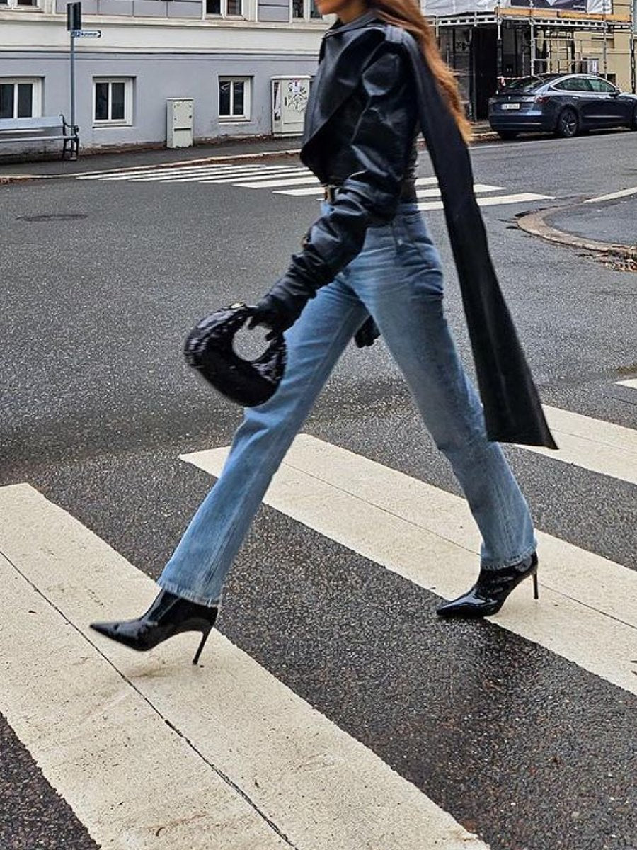 Stylish Black Leather Jacket