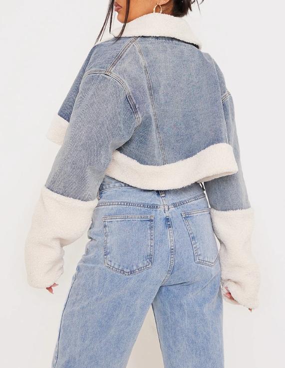 Cropped Denim Jacket