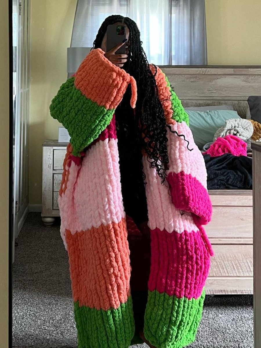 The Oversized Knit Cardigan