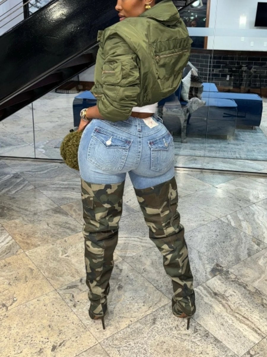 The Olive Bomber Jacket