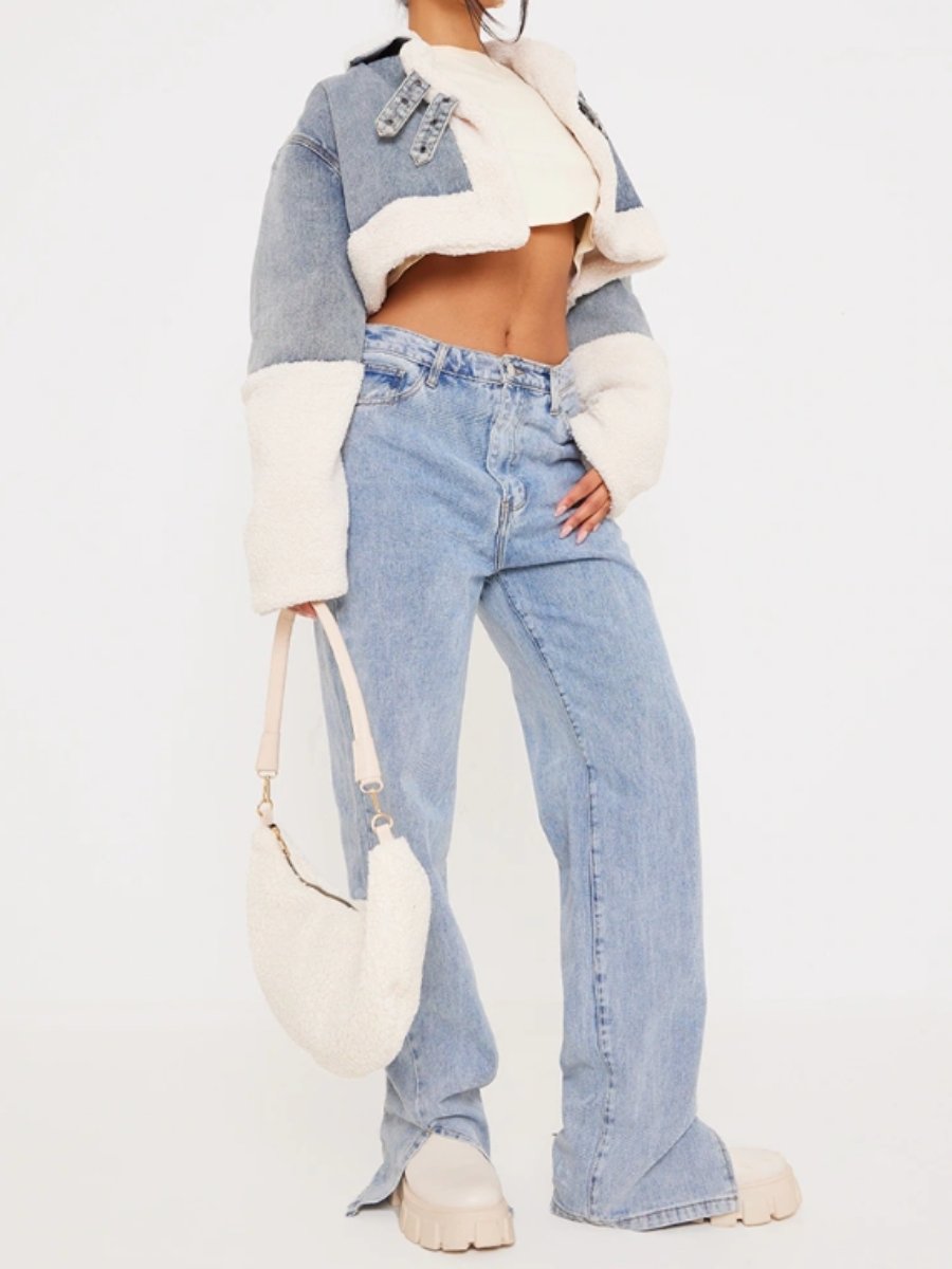 Cropped Denim Jacket