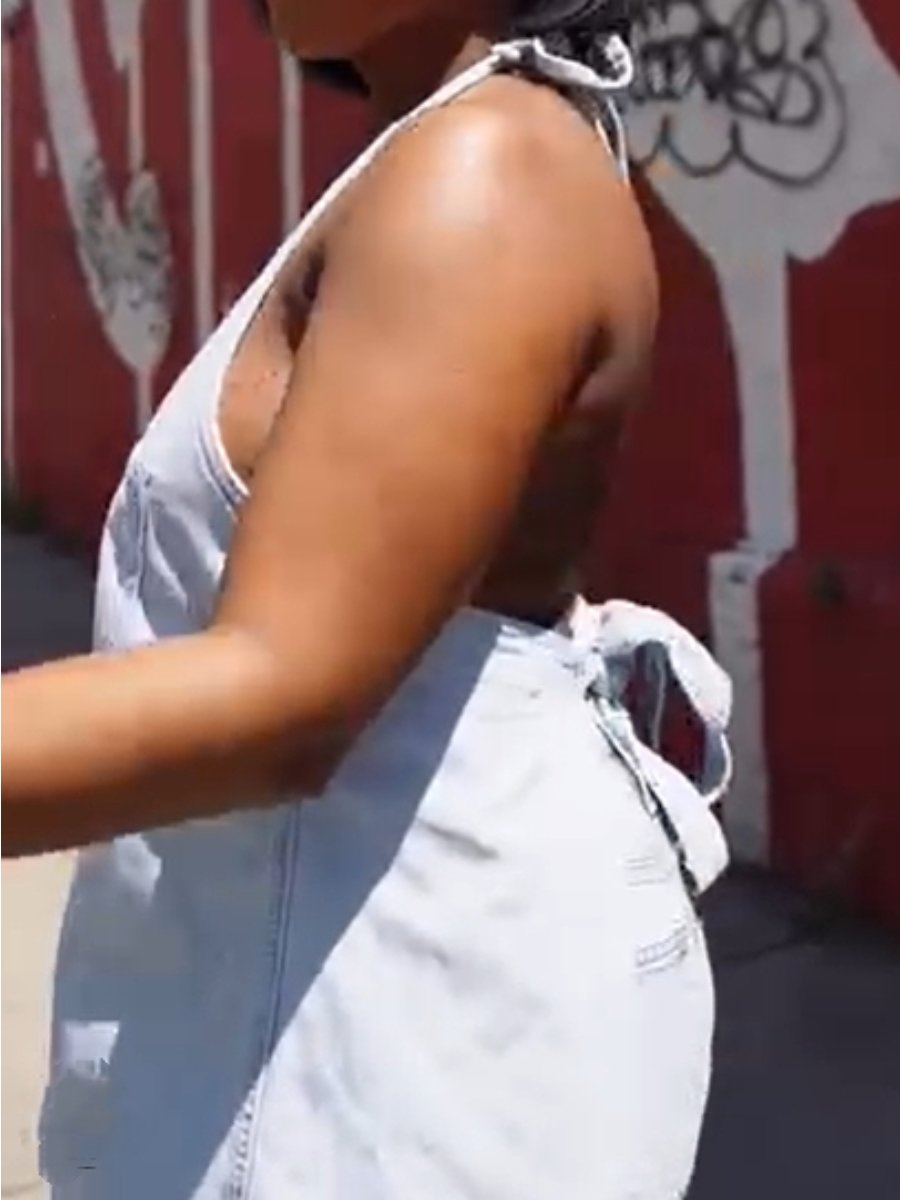 SS24 Sexy Denim Top